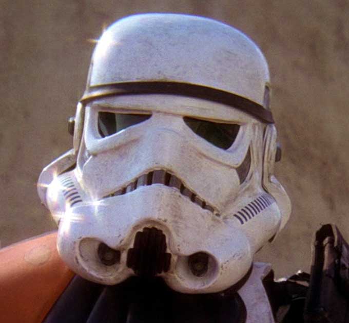 Original ANH Stunt Stormtrooper Helmets