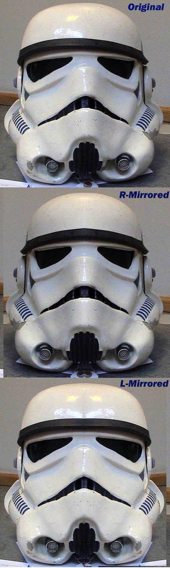 Original ANH Stunt Stormtrooper Helmets
