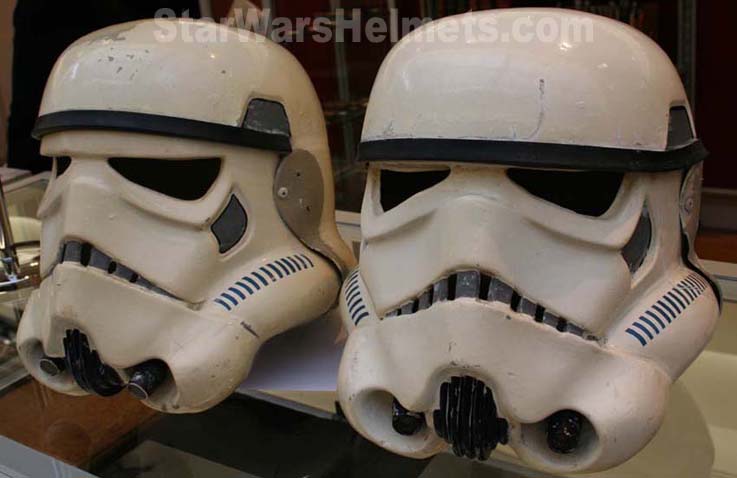 Original ANH Stunt Stormtrooper Helmets