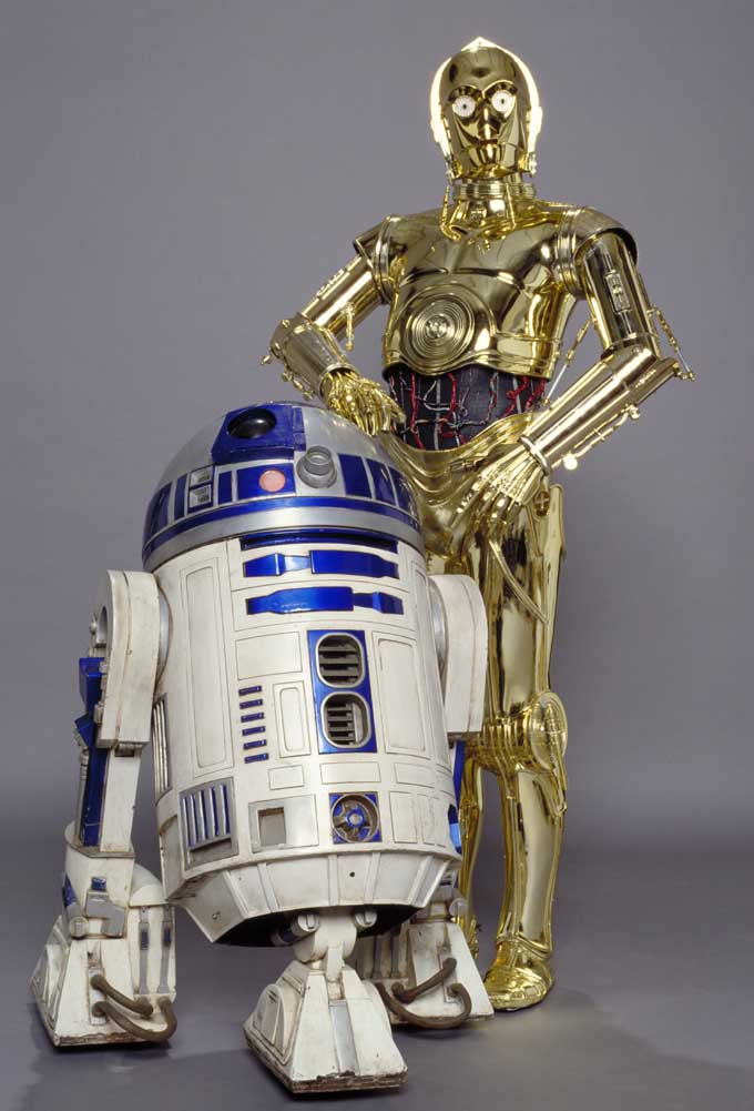 Original C3PO and other Droids