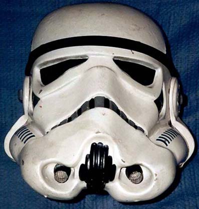 This is the main Stormtrooper helmet seen in Star Wars - A New Hope.