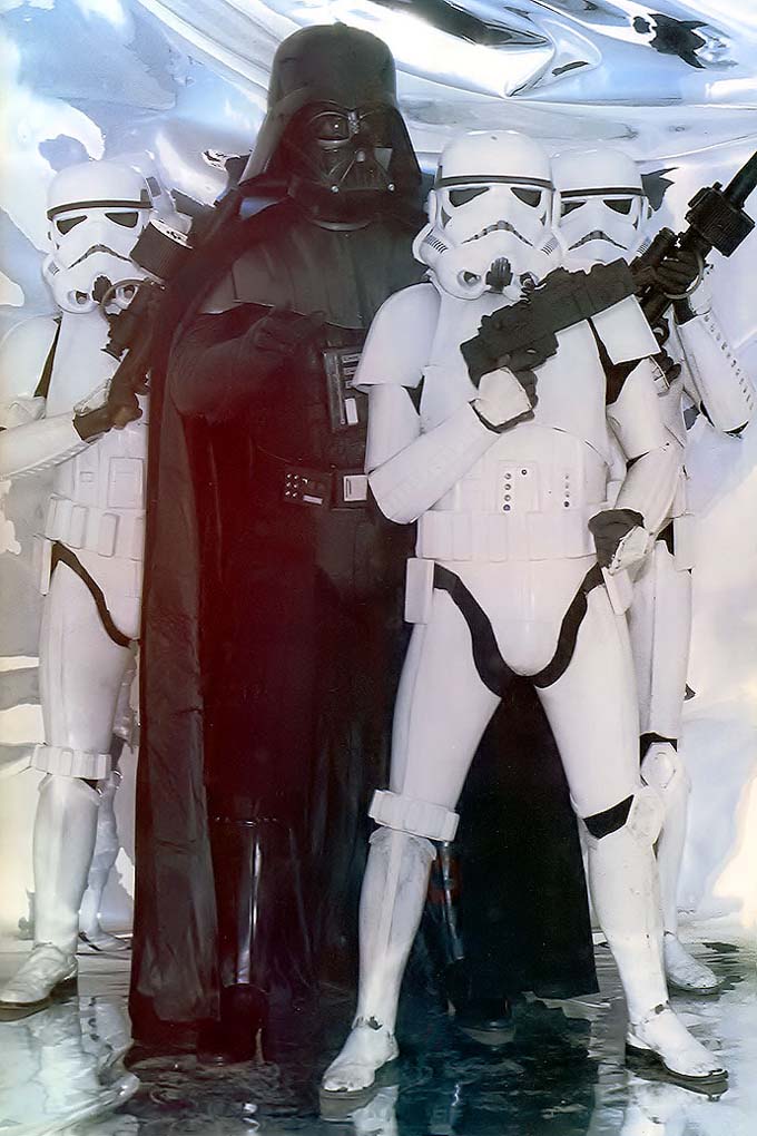 Original ANH Stunt Stormtrooper Helmets